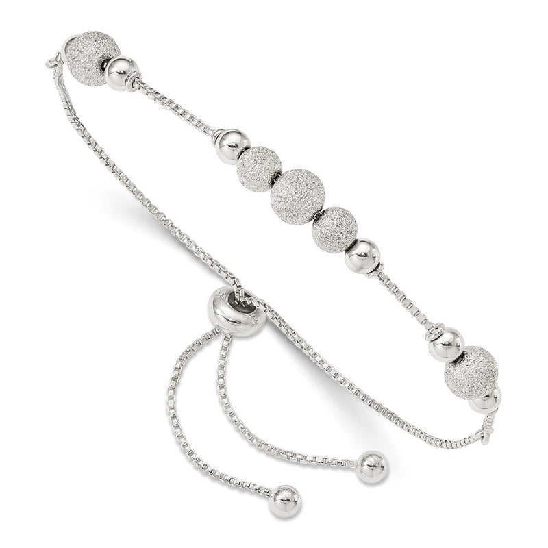 Sterlingsilber Gekugelt Verstellbar Armband