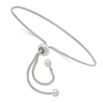 9.25 Zoll Sterlingsilber Verstellbar Armband