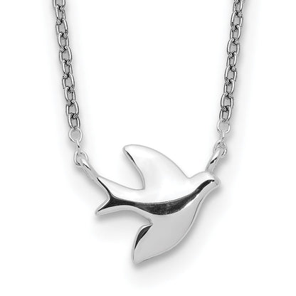 Sterlingsilber Vogel Halskette