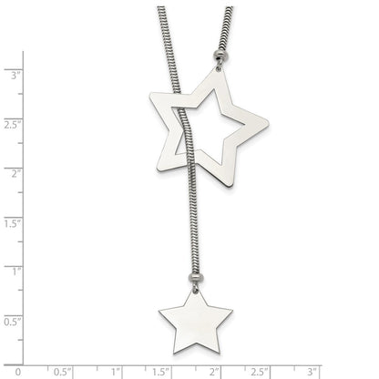 Sterlingsilber Stern Ankerkette Wickel Halskette