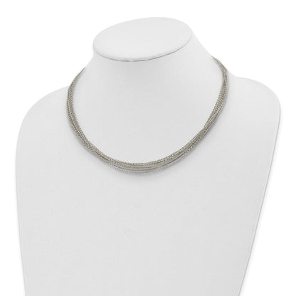 Sterlingsilber Multi- Halskette