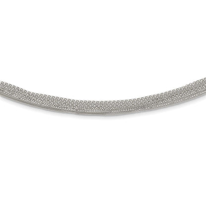 Sterlingsilber Multi- Halskette