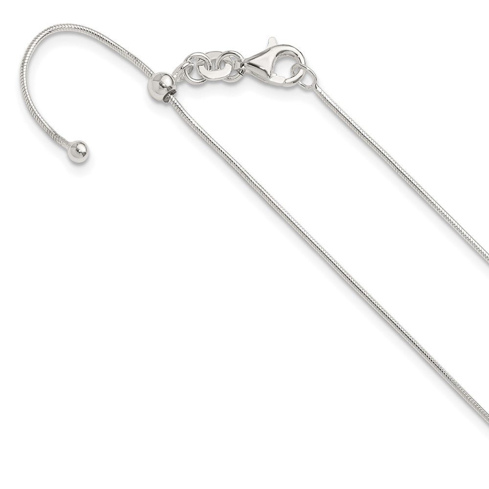 Sterlingsilber Poliert Verstellbar Halskette