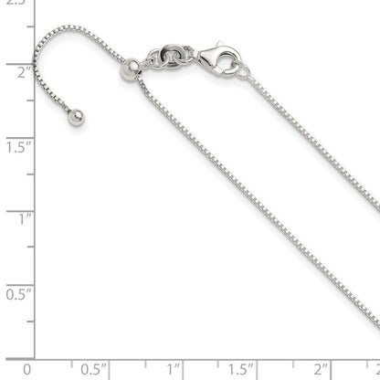 Sterlingsilber Poliert Verstellbar Halskette