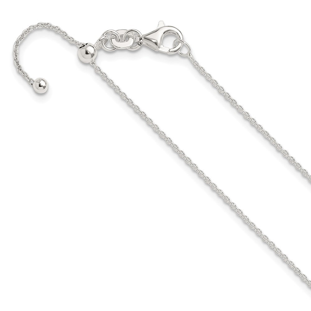 Sterlingsilber Poliert Verstellbar Halskette