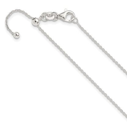 Sterlingsilber Poliert Verstellbar Halskette