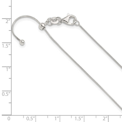 Sterlingsilber Poliert Verstellbar Halskette