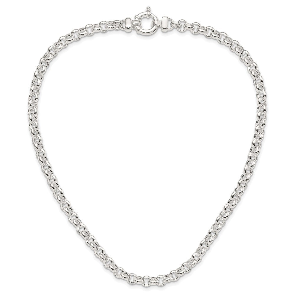Sterlingsilber Poliert Erbs Fantasie Halskette