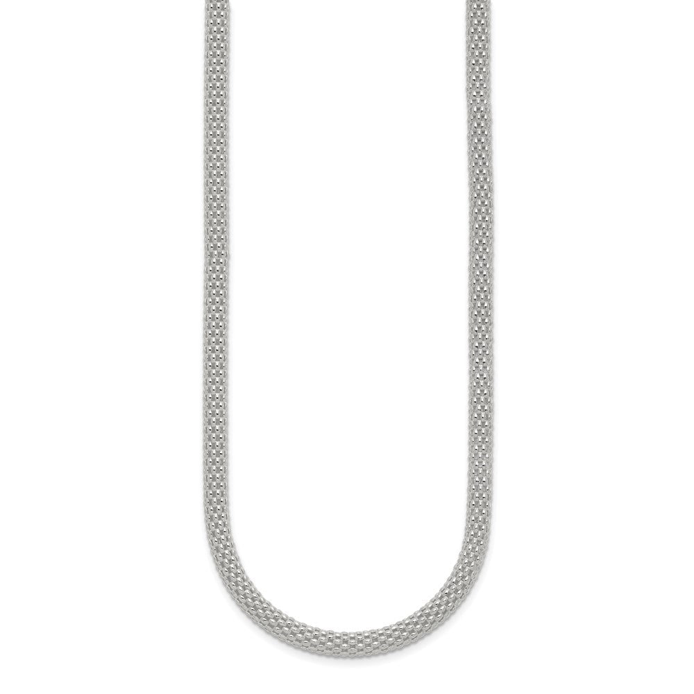 18 Zoll Sterlingsilber 4.5mm Corona Halskette