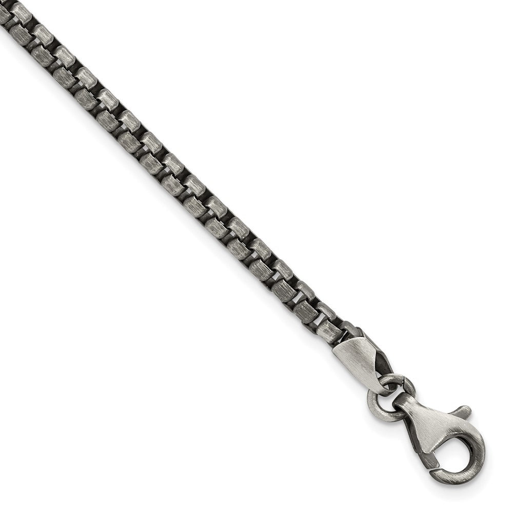 Sterlingsilber Antikisiert Gebürstet Gliederarmband
