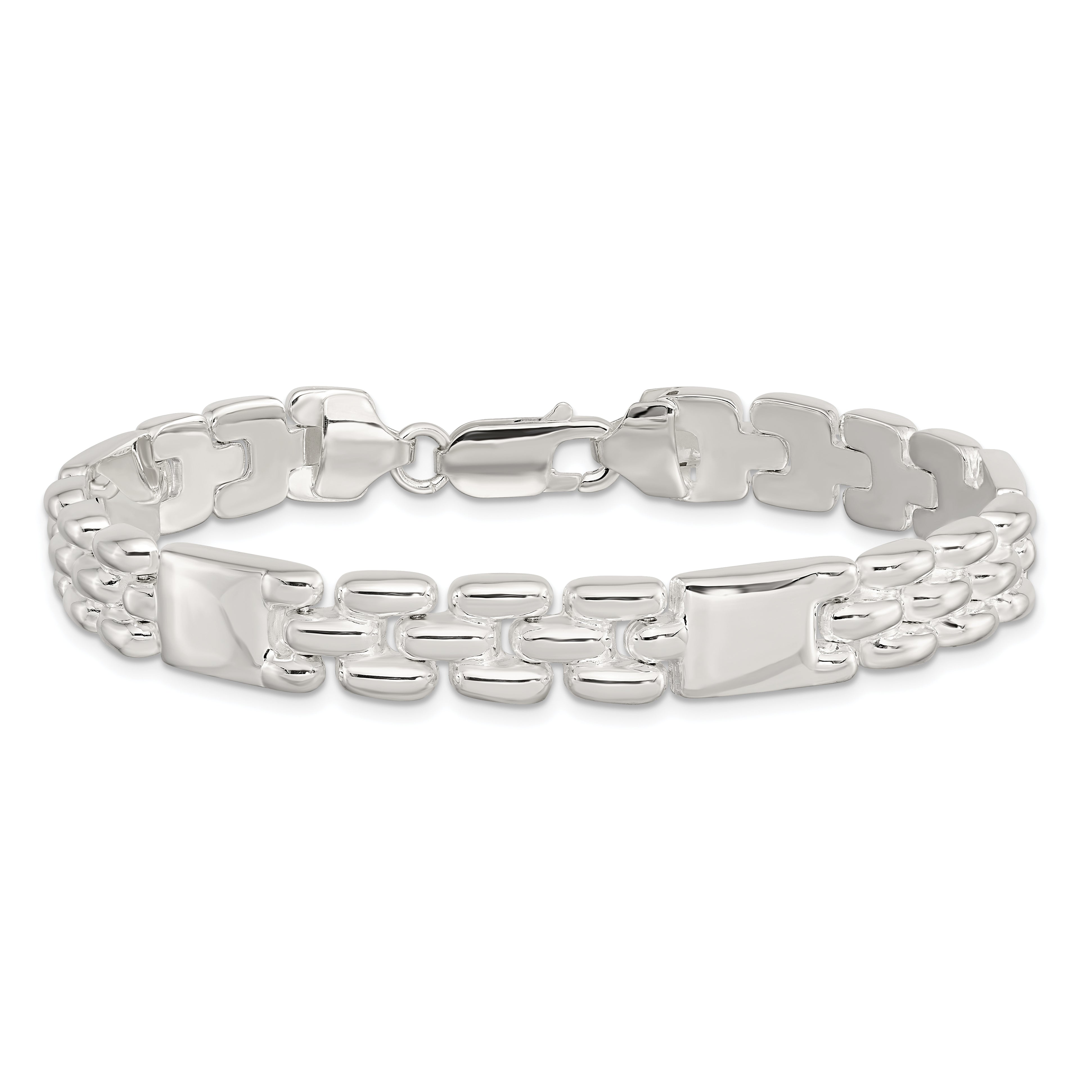 7.5 Zoll Sterlingsilber Fantasieglieder Armband
