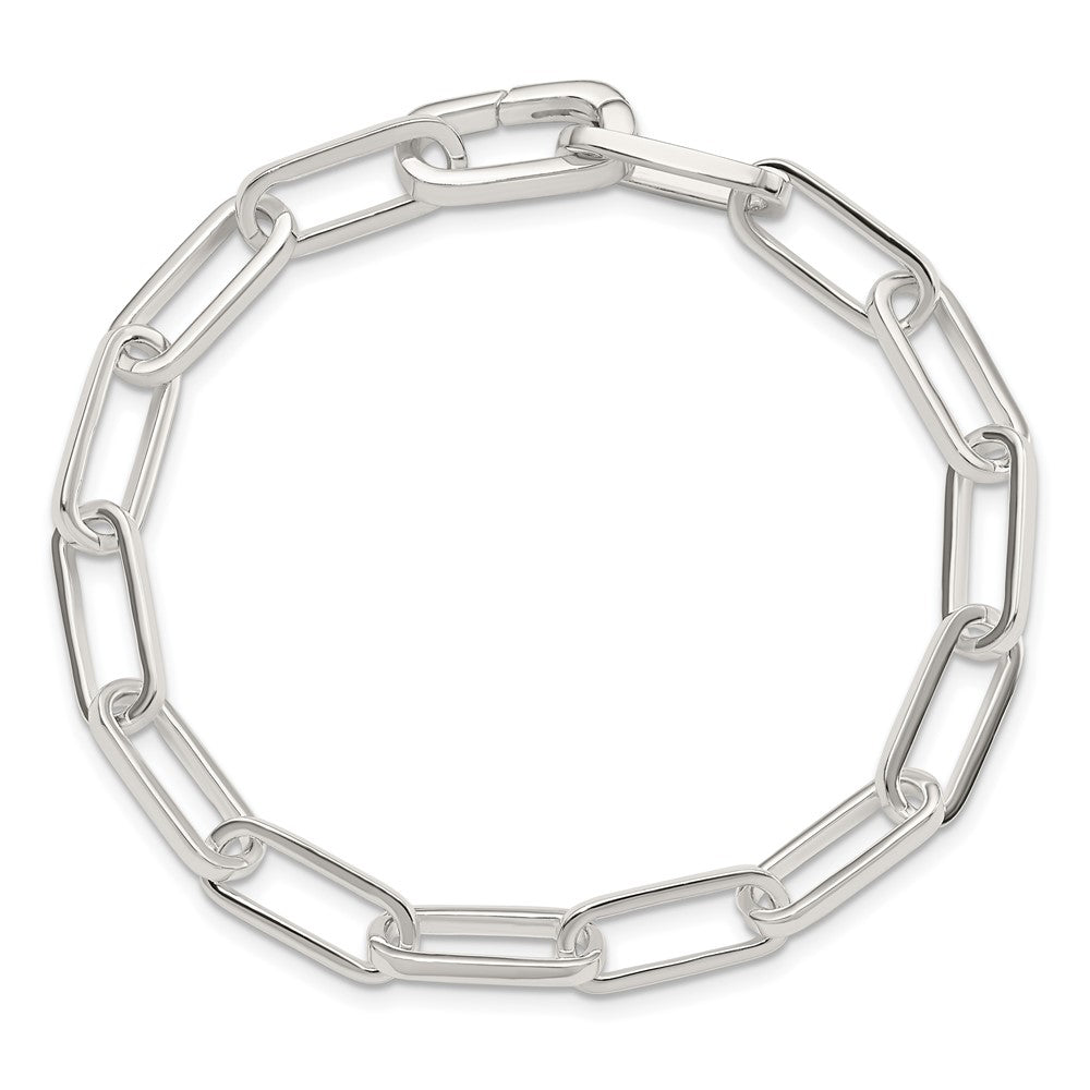 7.75 Zoll Sterlingsilber Poliert Fantasieglieder Armband