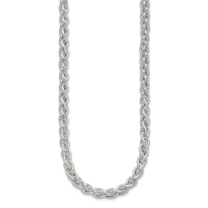 Sterlingsilber Poliert Ährenkette Halskette