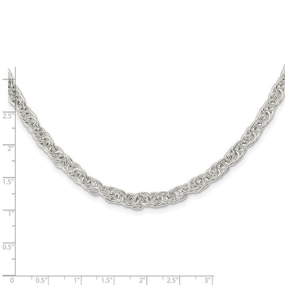 Sterlingsilber Poliert Fantasieglieder Halskette