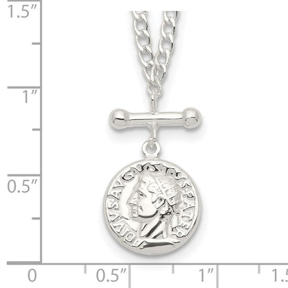 Sterlingsilber Replica Roman Münze Halskette
