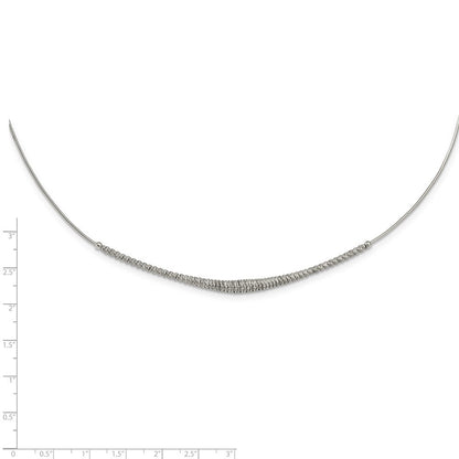 Sterlingsilber Rhodiniert Fantasie Abgestuft Halskette