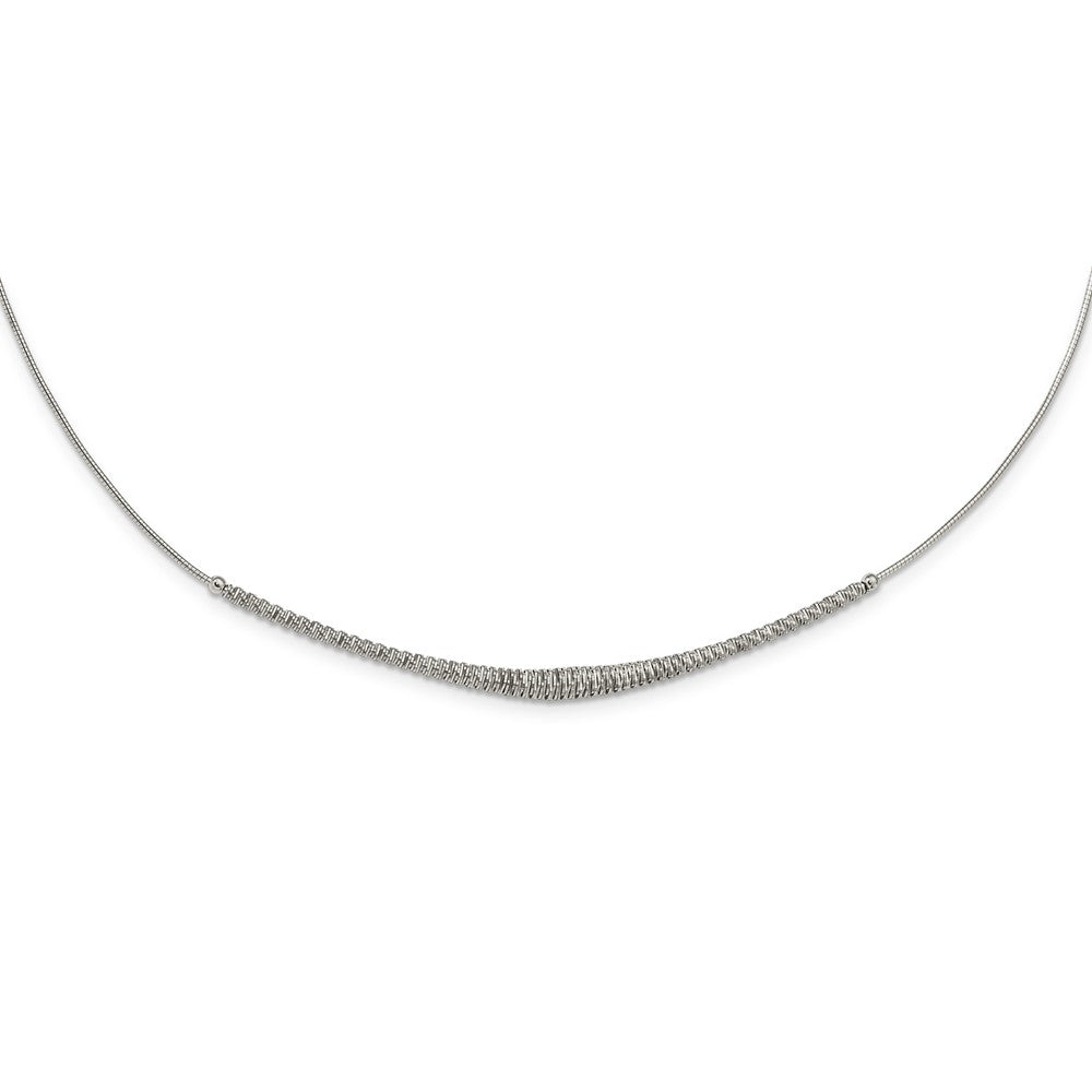Sterlingsilber Rhodiniert Fantasie Abgestuft Halskette