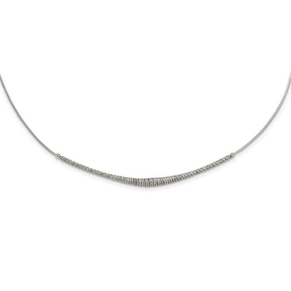 Sterlingsilber Rhodiniert Fantasie Abgestuft Halskette