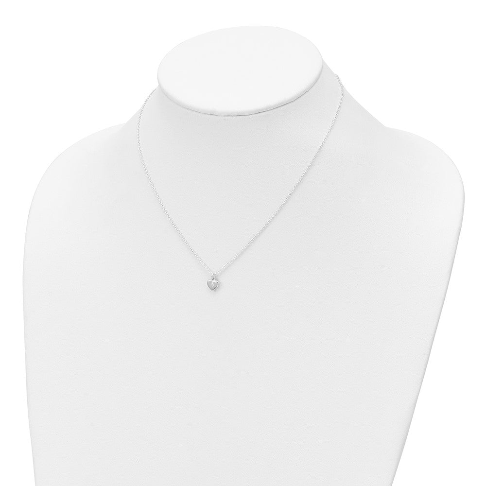 Sterlingsilber 3 Zirkonia Pendants All 16 (necklace Set)