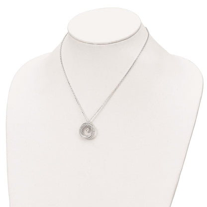 Sterlingsilber 3-circles Halskette