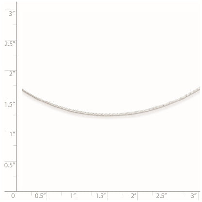 Sterlingsilber Fantasie 1mm Neckwire