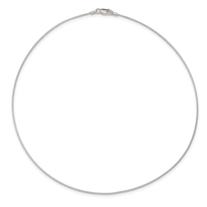 Sterlingsilber Fantasie 1mm Neckwire