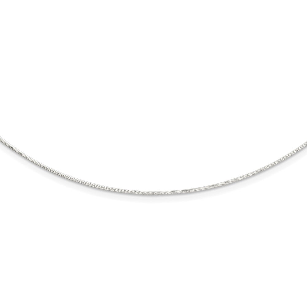 Sterlingsilber Fantasie 1mm Neckwire