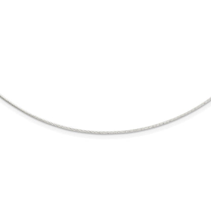 Sterlingsilber Fantasie 1mm Neckwire