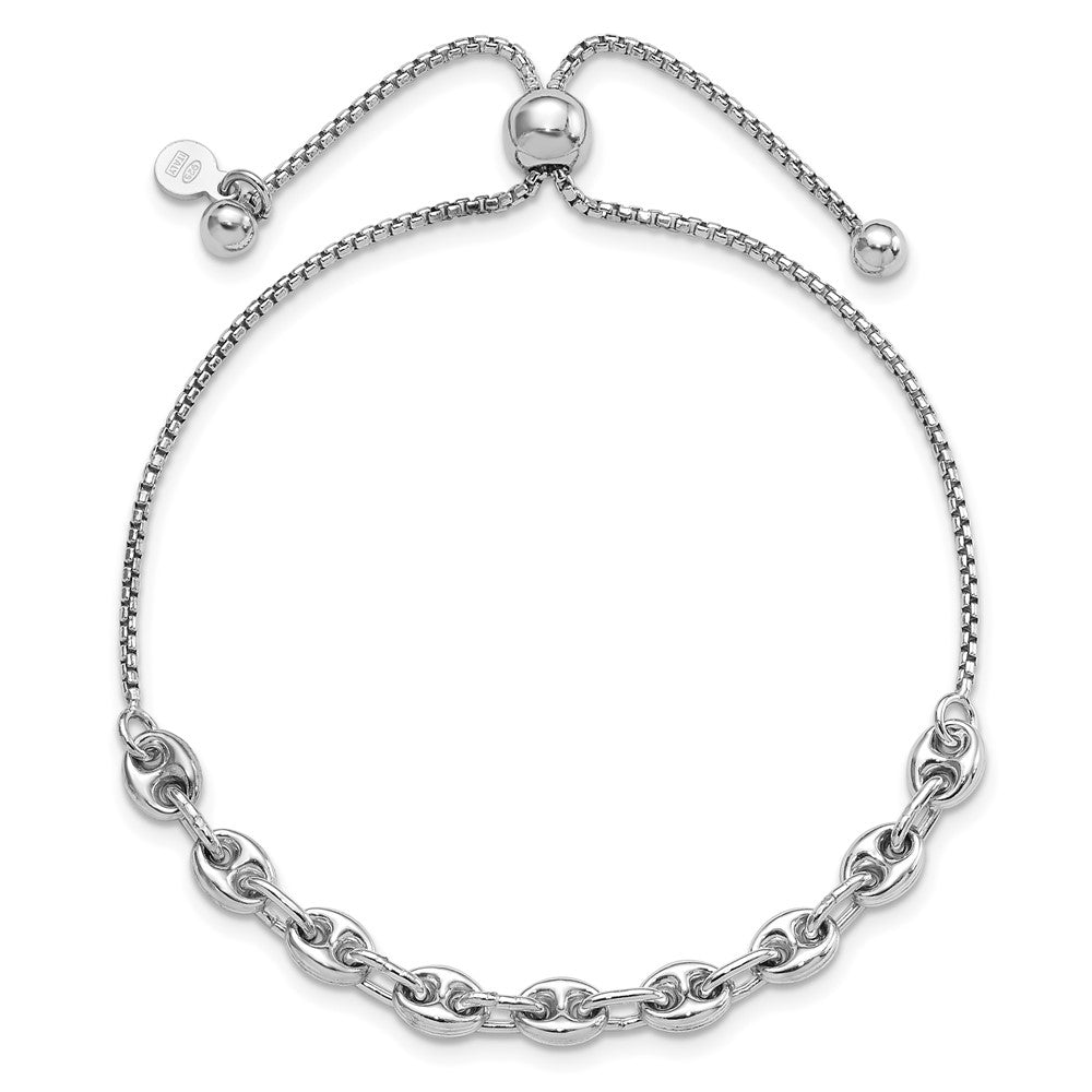 Sterlingsilber Rhodiniert Fantasie Verstellbar Armband