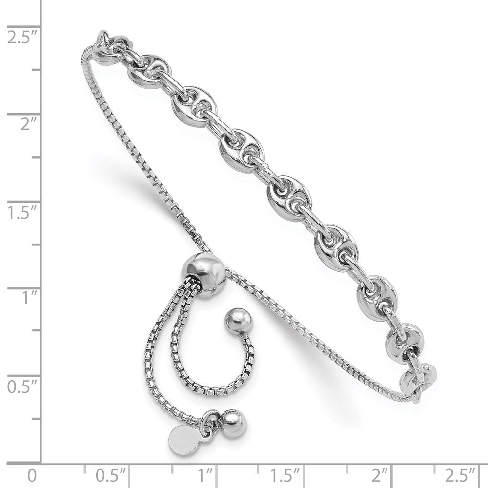 Sterlingsilber Rhodiniert Fantasie Verstellbar Armband