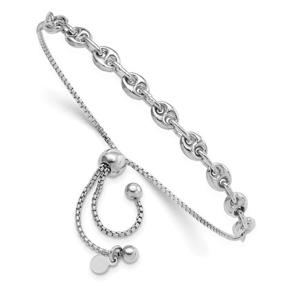 Sterlingsilber Rhodiniert Fantasie Verstellbar Armband