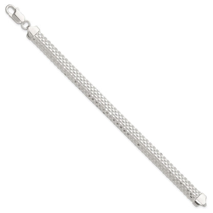 Sterlingsilber Poliert 8.5mm Bismark 7 Zoll Armband