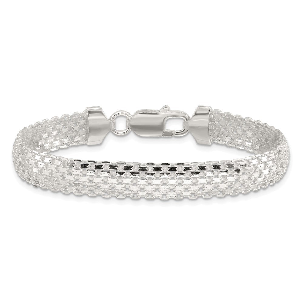 Sterlingsilber Poliert 8.5mm Bismark 7 Zoll Armband