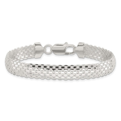 Sterlingsilber Poliert 8.5mm Bismark 7 Zoll Armband