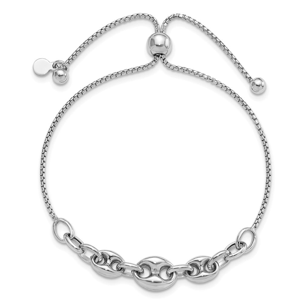 Sterlingsilber Rhodiniert Fantasie Verstellbar Armband