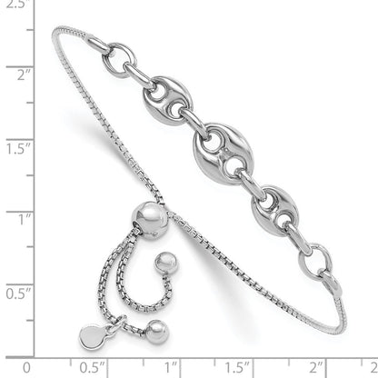 Sterlingsilber Rhodiniert Fantasie Verstellbar Armband