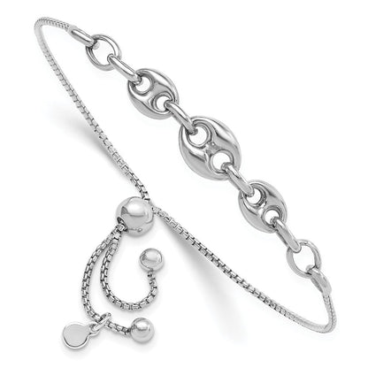 Sterlingsilber Rhodiniert Fantasie Verstellbar Armband