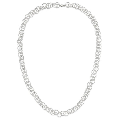 Sterlingsilber Fantasieglieder Halskette