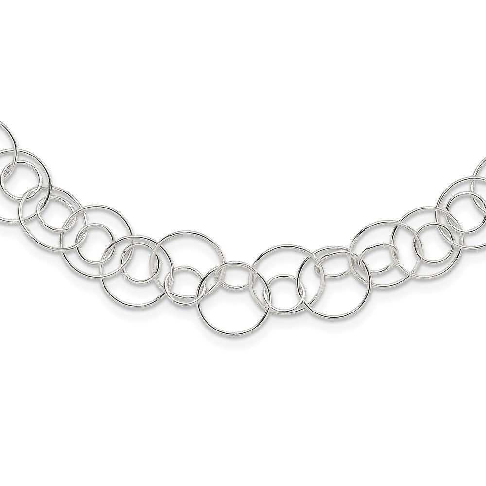 Sterlingsilber Fantasieglieder Halskette