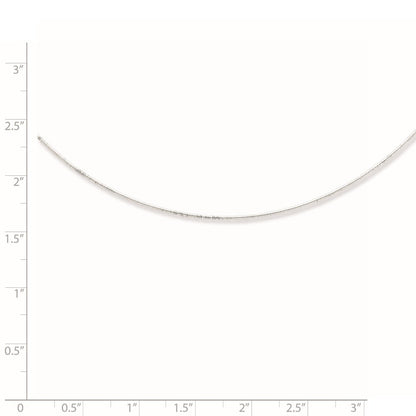 Sterlingsilber 1mm Neckwire