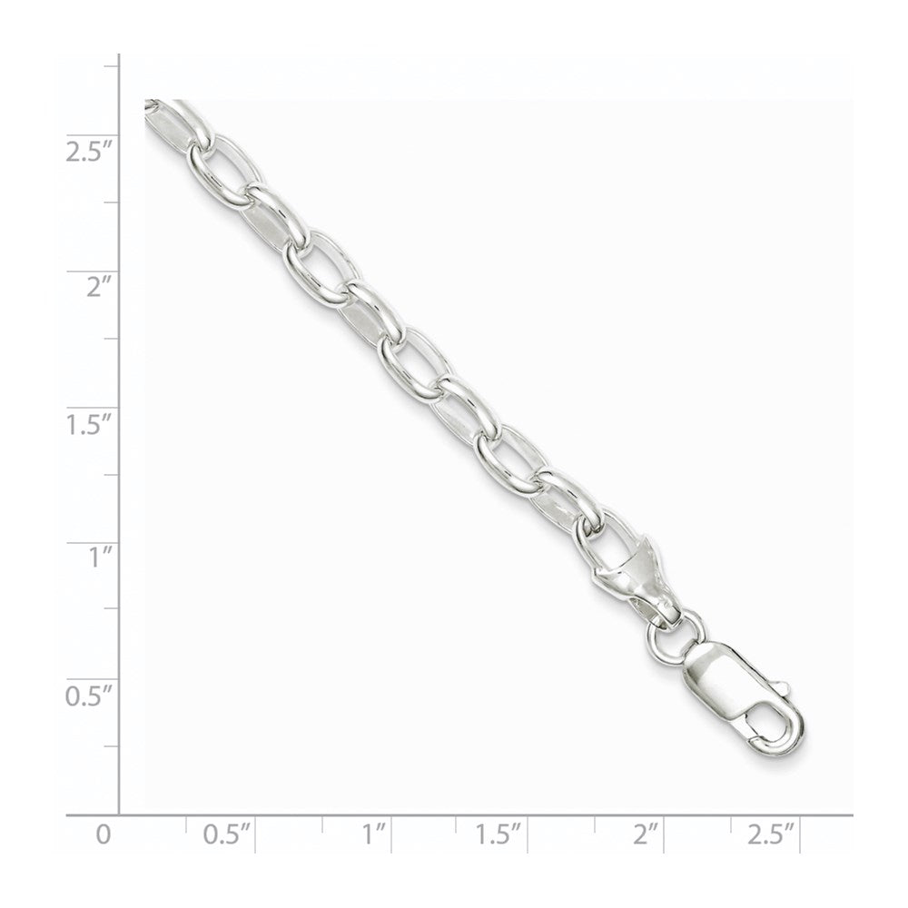 7.5 Zoll Sterlingsilber 7.5inch Fantasieglieder Armband