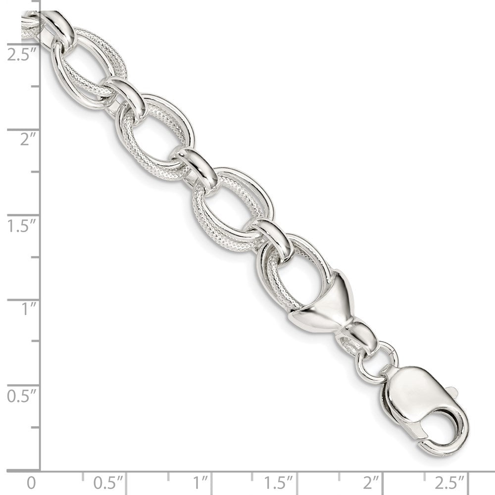 Sterlingsilber Fantasieglieder Armband