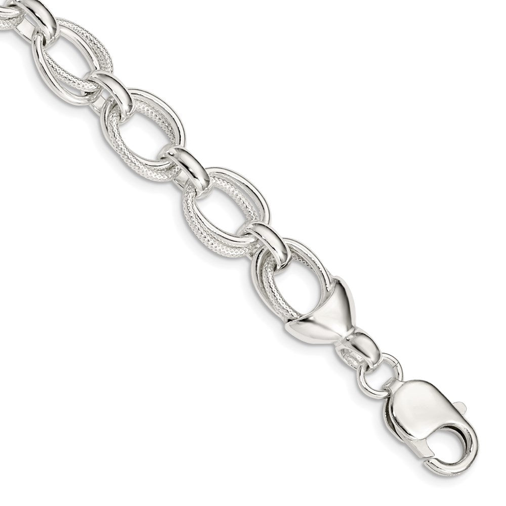 Sterlingsilber Fantasieglieder Armband