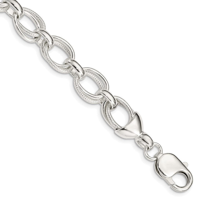 Sterlingsilber Fantasieglieder Armband