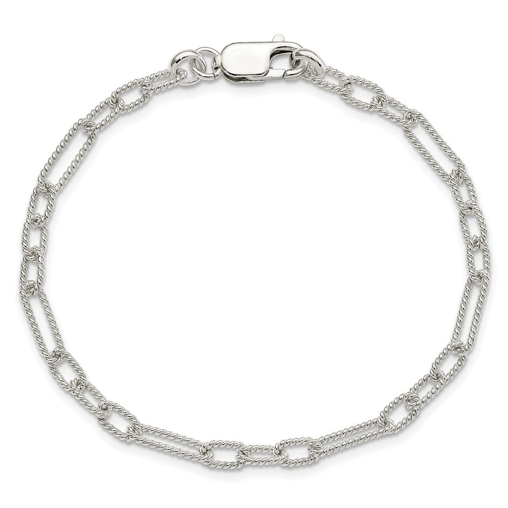 7.5 Zoll Sterlingsilber 7.5inch Fantasieglieder Armband