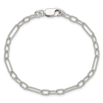 7.5 Zoll Sterlingsilber 7.5inch Fantasieglieder Armband