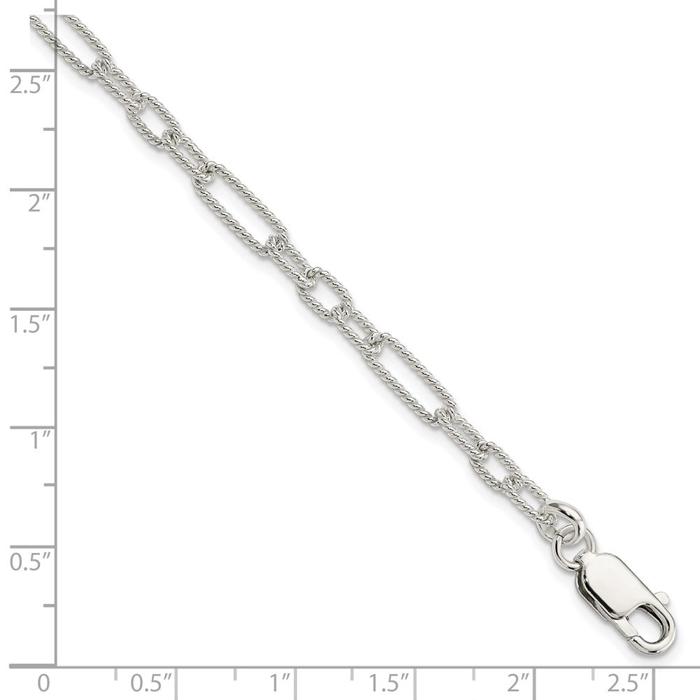 7.5 Zoll Sterlingsilber 7.5inch Fantasieglieder Armband