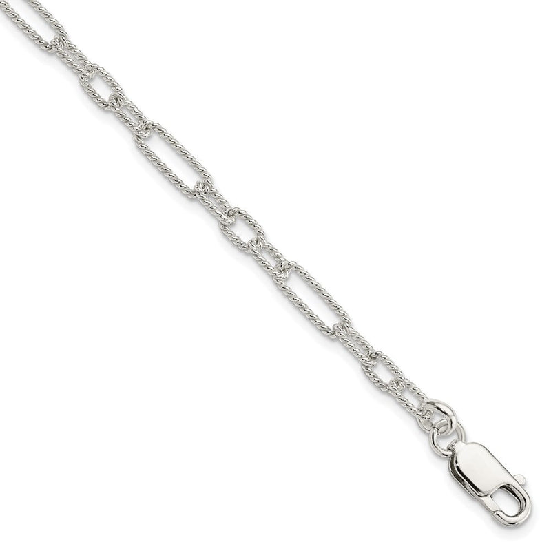 7.5 Zoll Sterlingsilber 7.5inch Fantasieglieder Armband