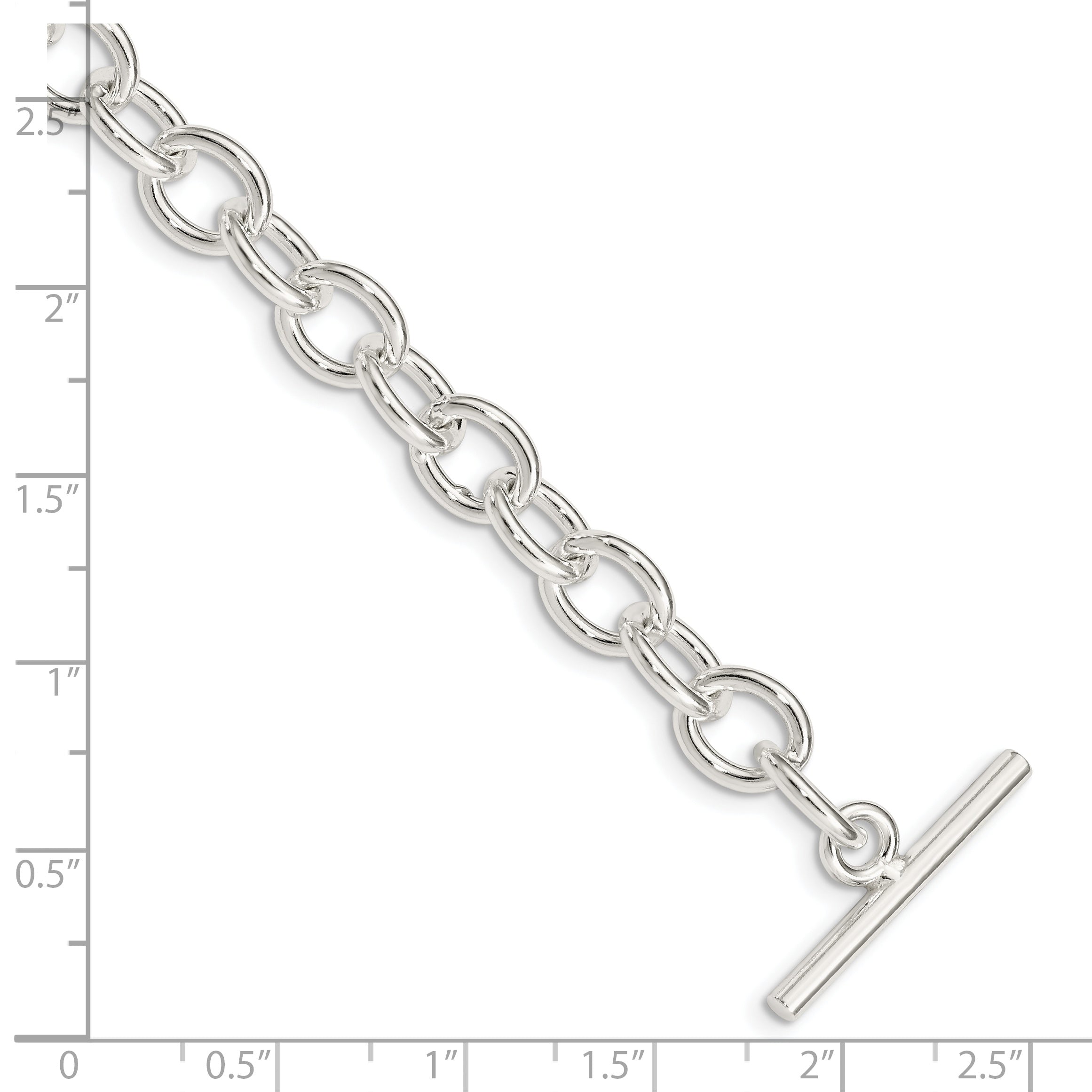 7.5 Zoll Sterlingsilber 7.5inch Fantasieglieder Armband