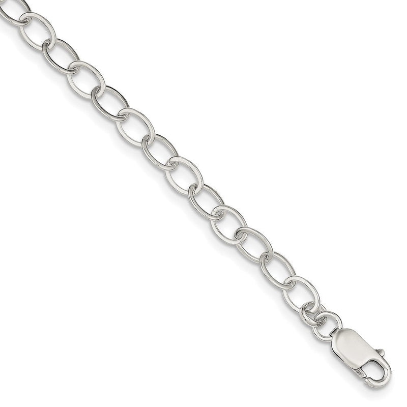 8.5 Zoll Sterlingsilber 8.5inch Fantasieglieder Armband